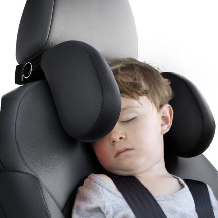 ZORUNOWA Car Headrest Pillow Thickened Memory Foam Road Pal Headrest